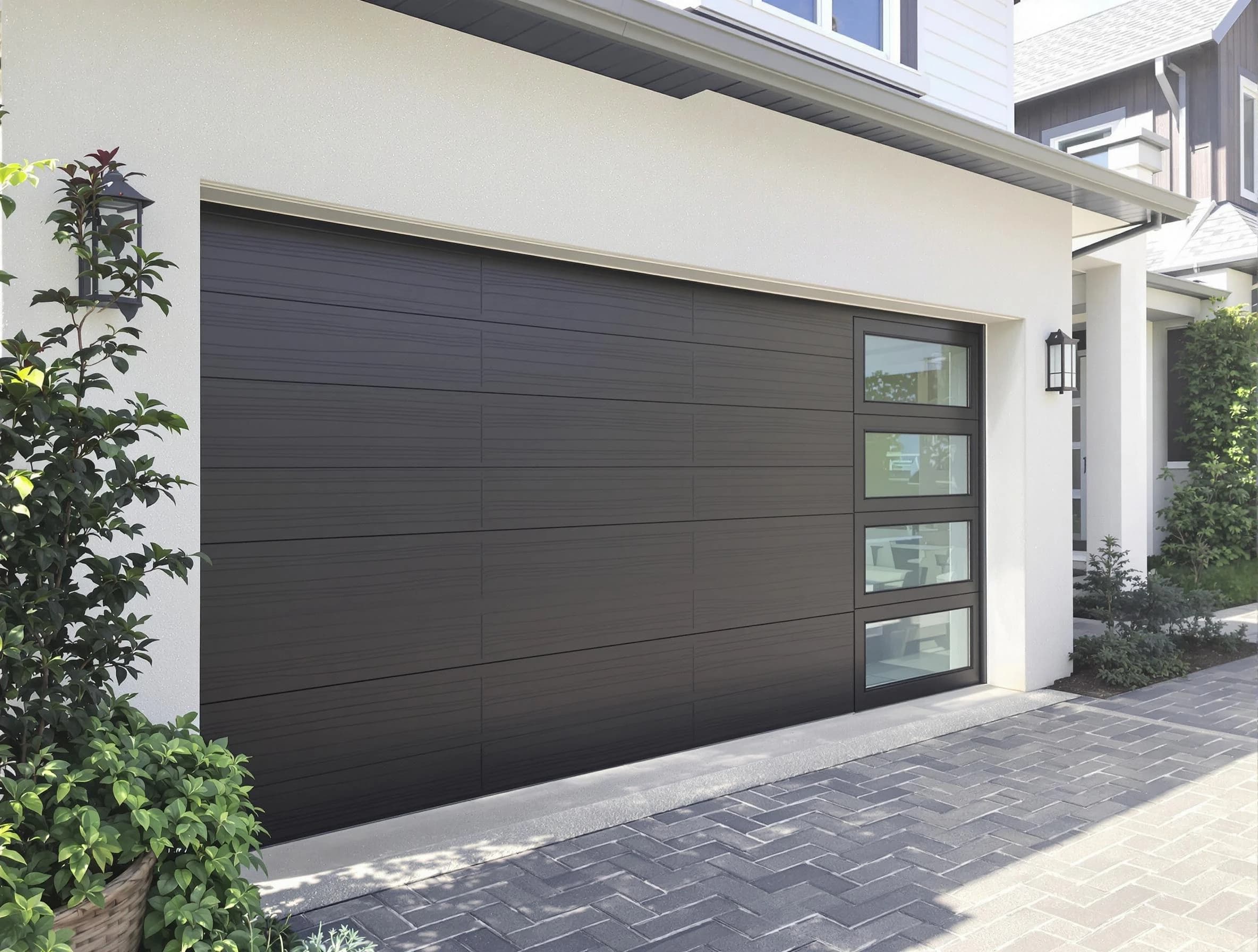 Custom garage door installation by Cullman Garage Door Repair in Cullman