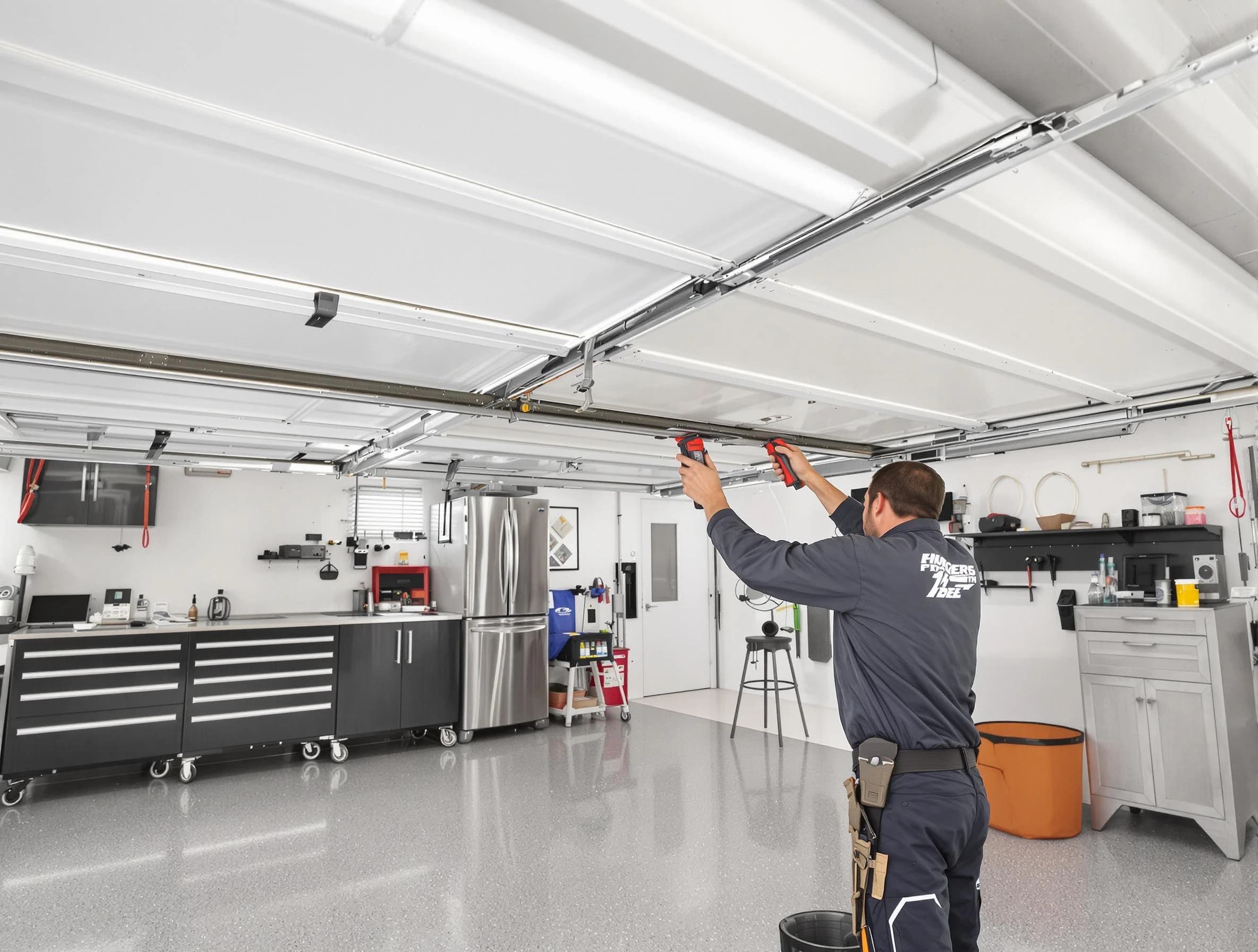 Overhead garage door repair service by Cullman Garage Door Repair in Cullman