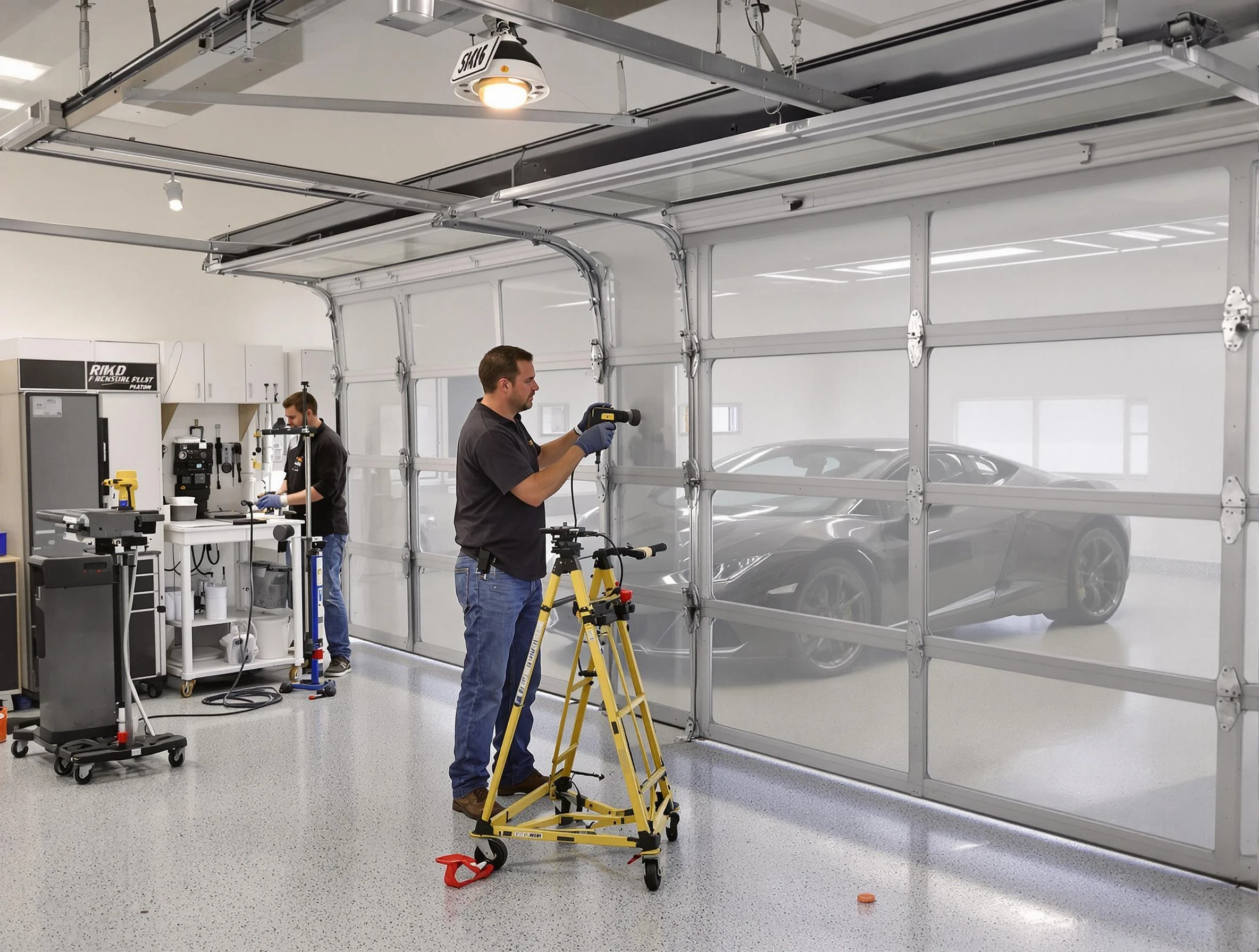 Garage Door Dents Repair in Cullman