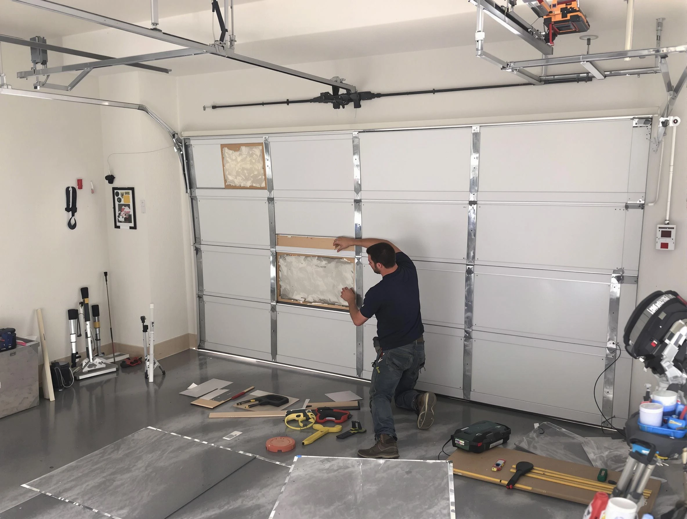 Garage Door Panel Repair in Cullman