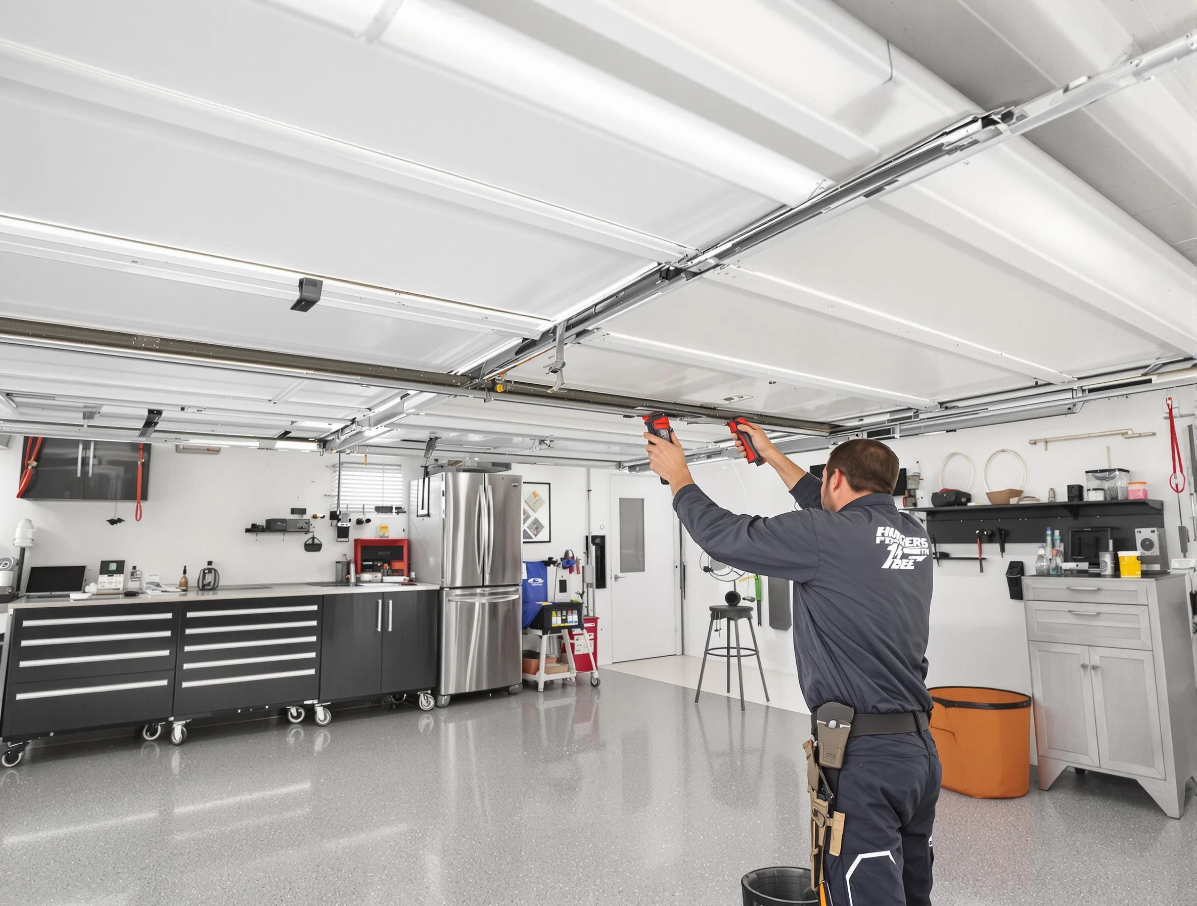 Overhead garage door repair service by Cullman Garage Door Repair in Cullman