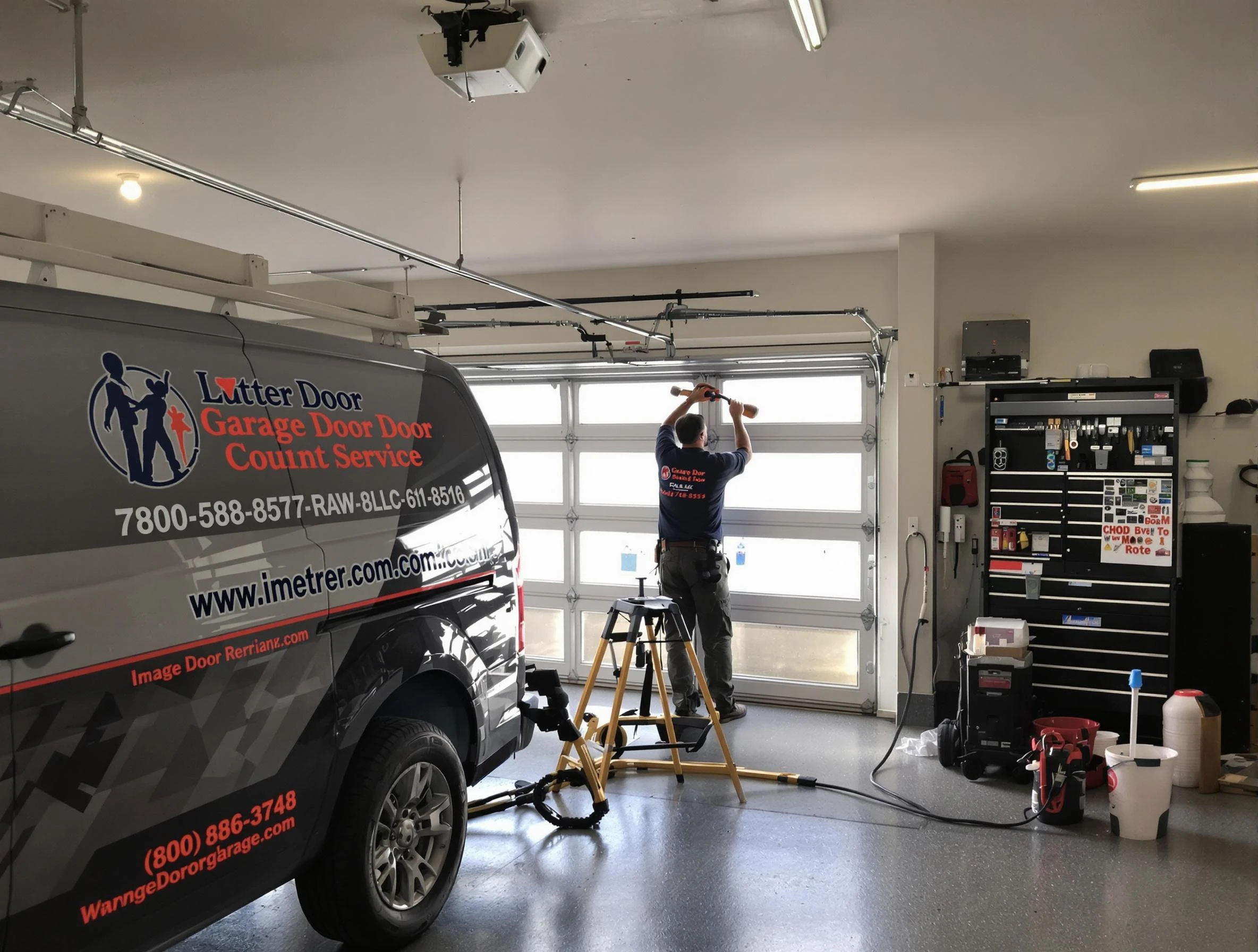 Cullman Garage Door Repair rapid response team performing same-day repair in Cullman